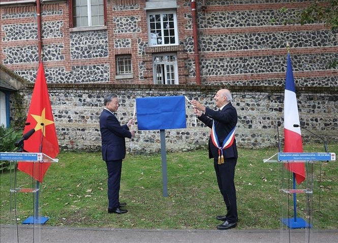 Sur les traces de Ho Chi Minh à Sainte Adresse