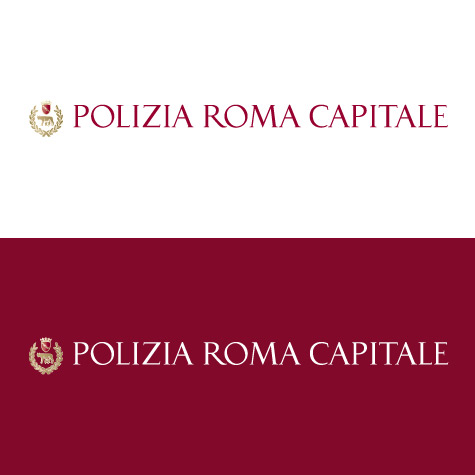 Italian Roma Police Logo ACTU ROME - Rome, ville aux deux polices