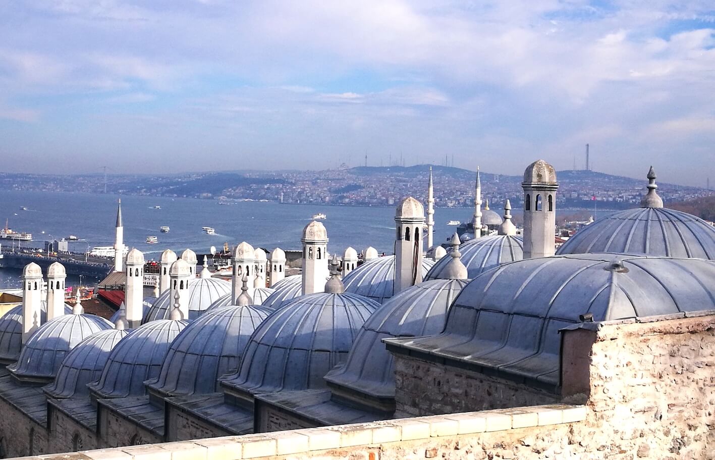 suleymaniye mosquée istanbul vue turquie