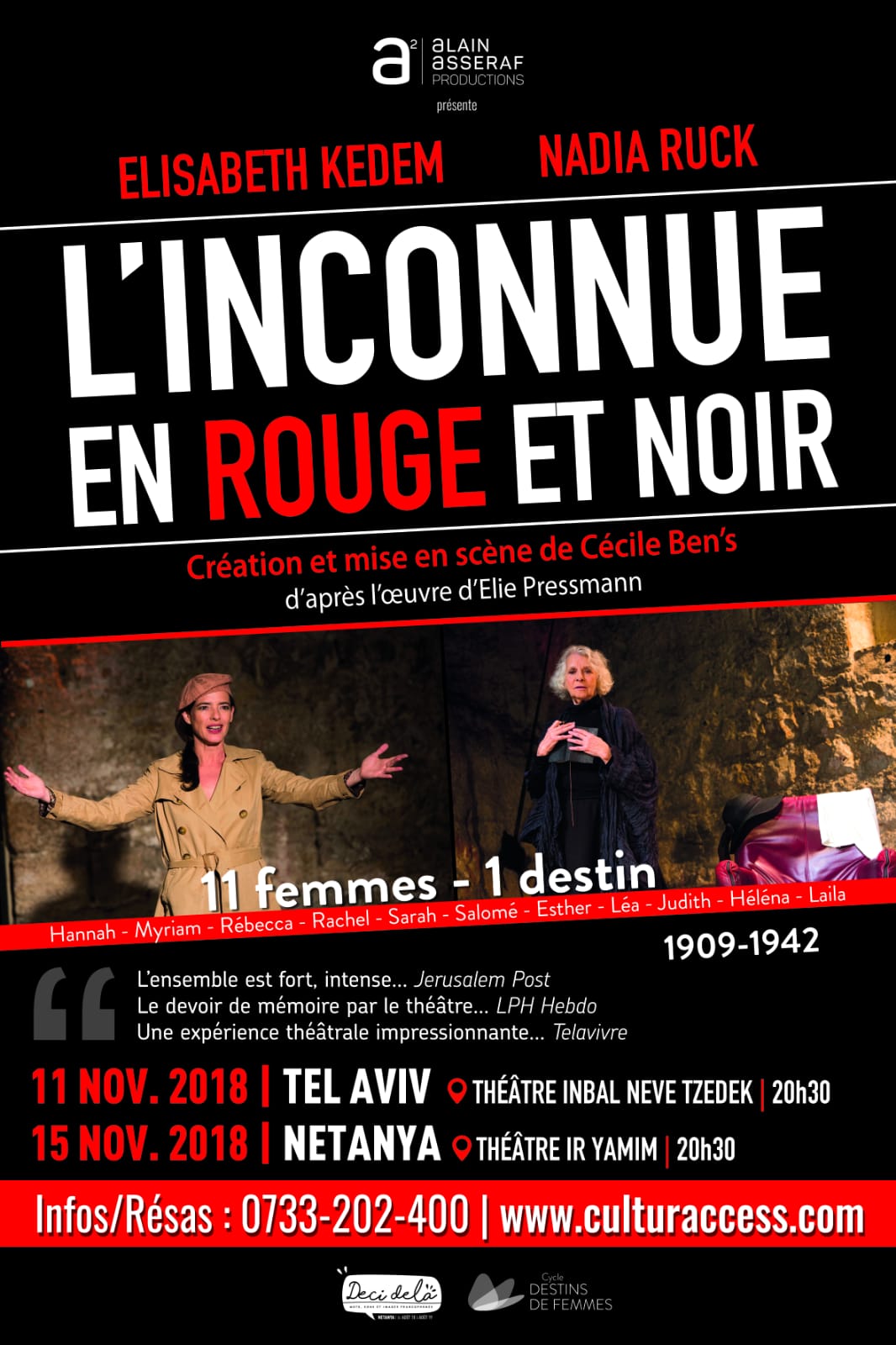 inconnue rouge noir