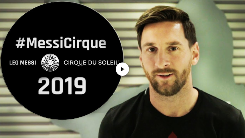 messi cirque du soleil