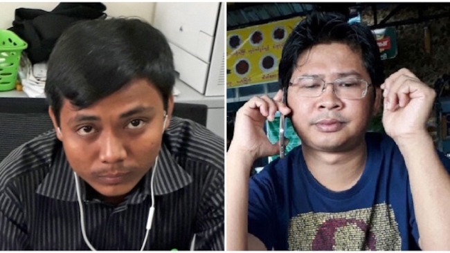 L’appel des deux journalistes Reuters condamnés a été reçu et validé en Birmanie