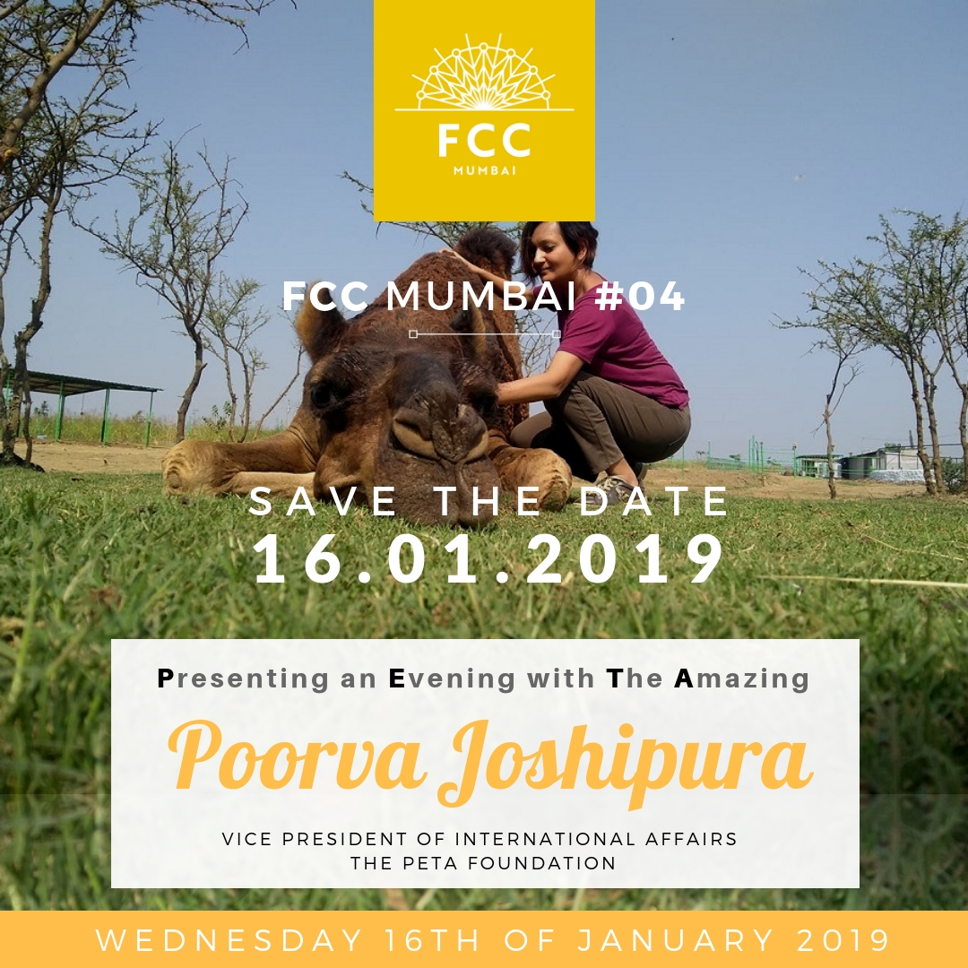 FCC # 4 French Curiosity Club Mumbai event 4 PETA foundation