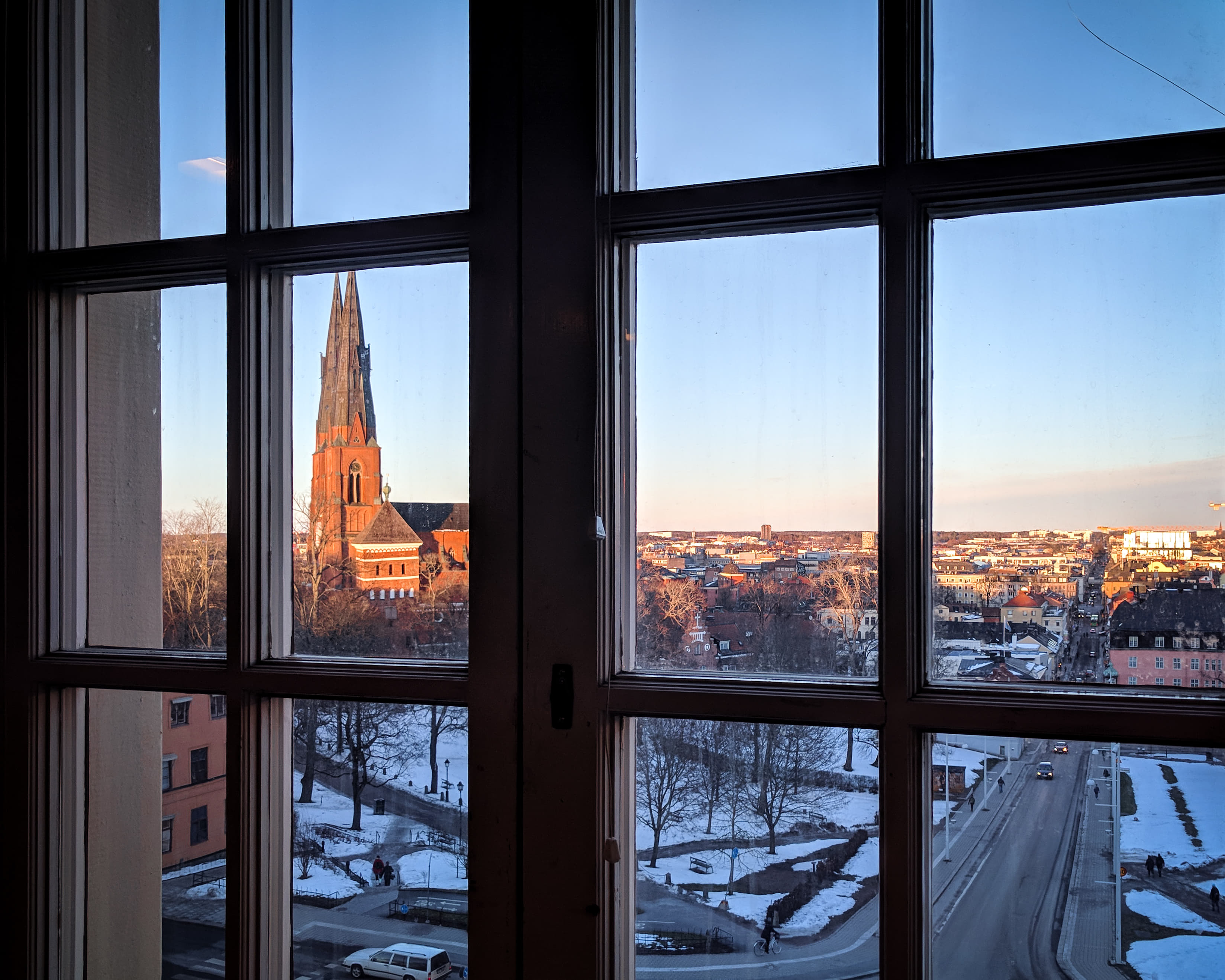 uppsala cathedrale soleil