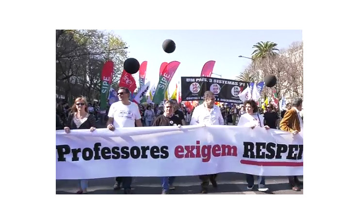 Manifestation professeurs