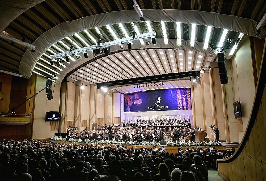 George Enescu festival concerts 11 villes Roumanie