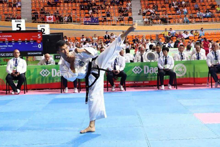 taekwondo cambodge pal chivorn