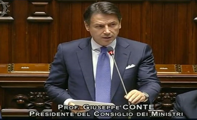 Giuseppe conte discours