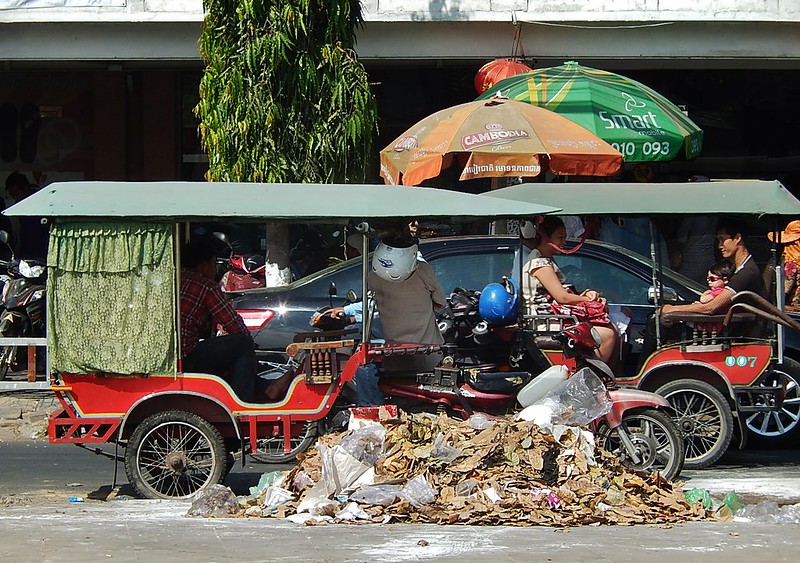 phnom penh ramassage ordures