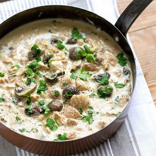  ciulama champignons recette roumaine 