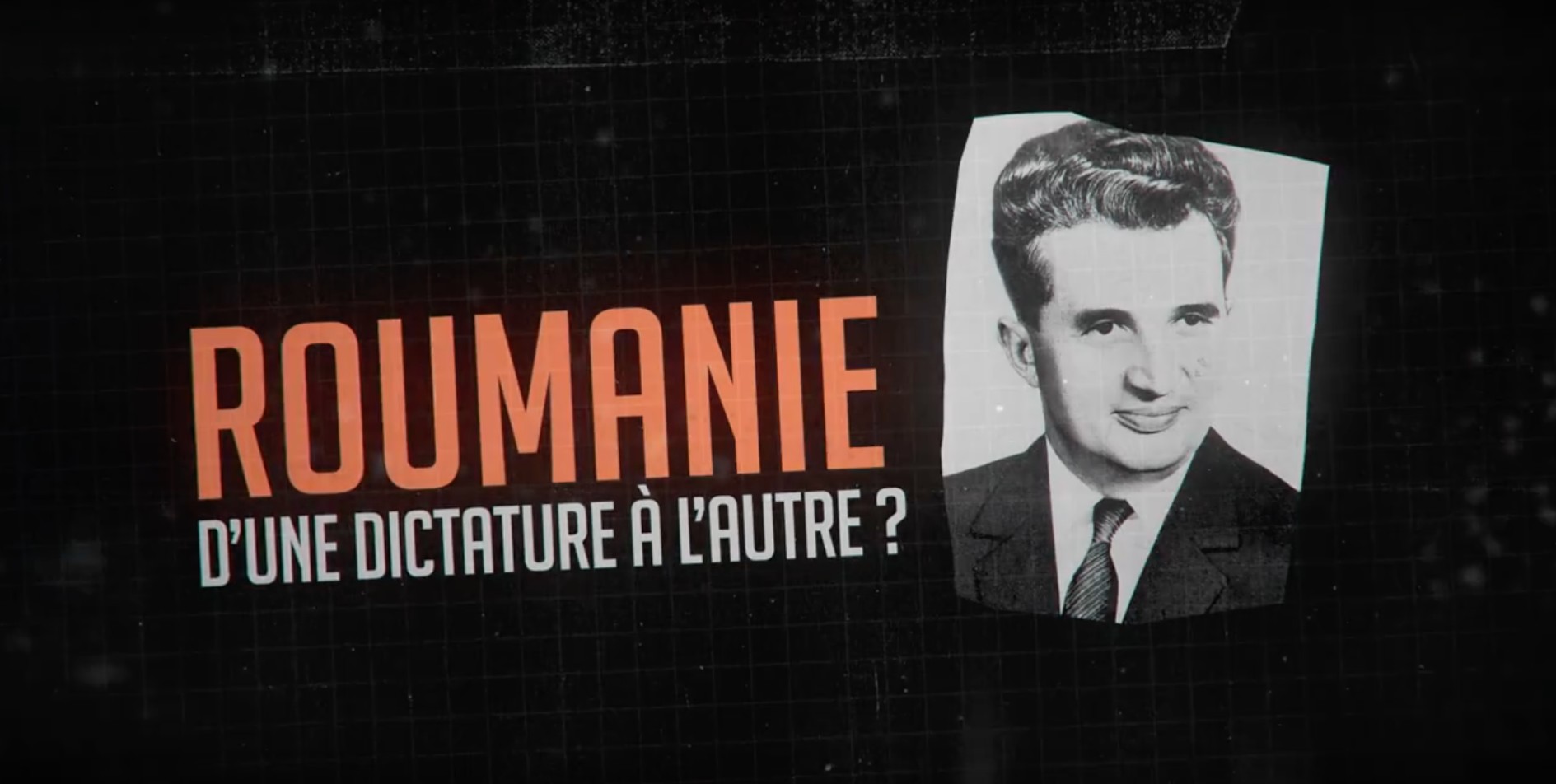 Alina Cicani "Roumanie, d’une dictature à l’autre ?" documentaire 