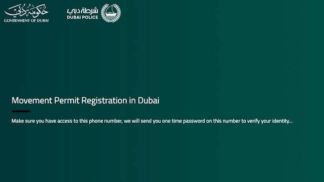 permis dubai