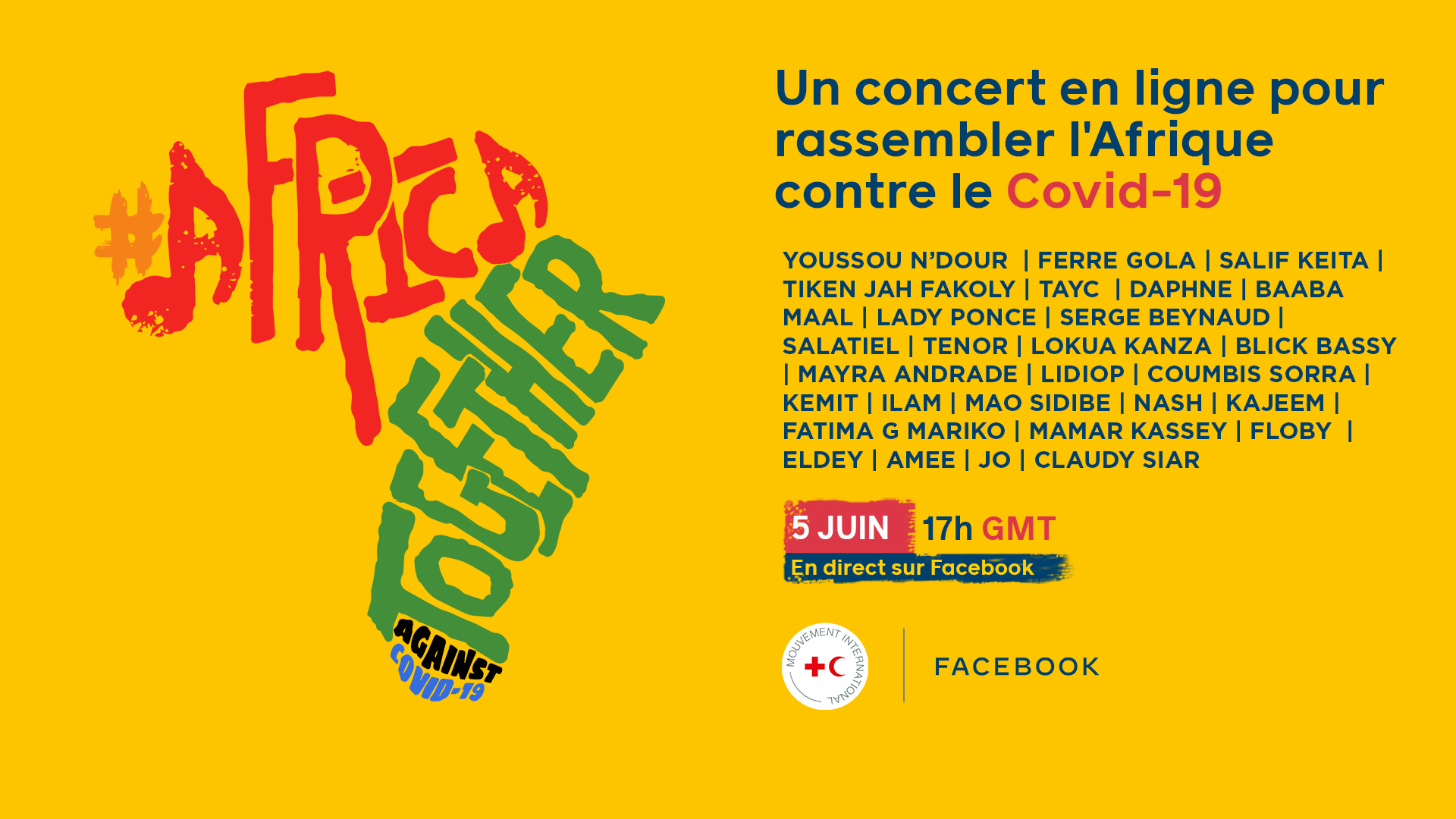 Concert Afrique Covid-19