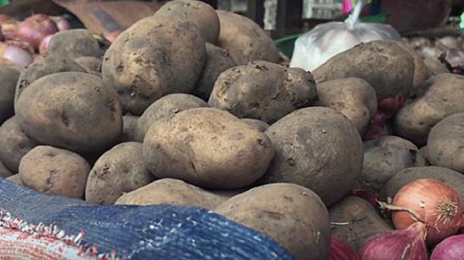 pommes de terre Birmanie