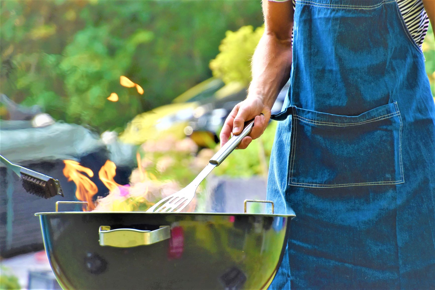 barbecue distanciation sociale