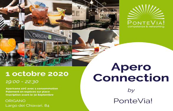« l'apéro connection » de PonteVia! Rome