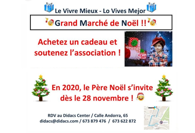 marché noël solidaire madrid