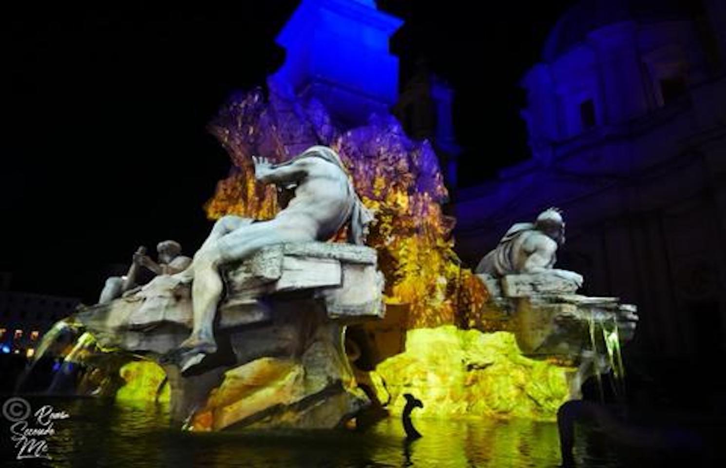 Fontaine des 4 fleuves Rome