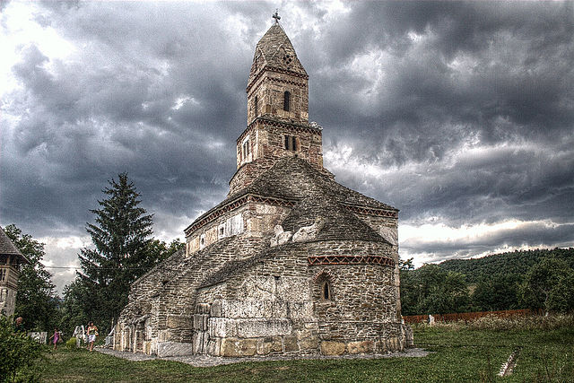 église Densus Roumanie