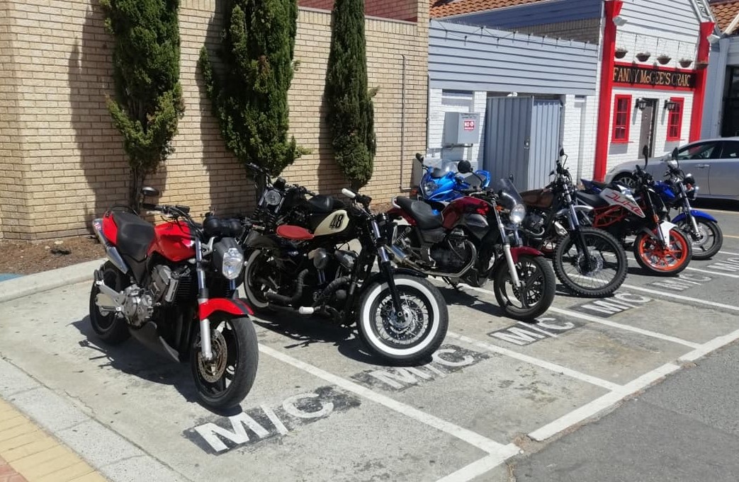 motards Français à Perth 