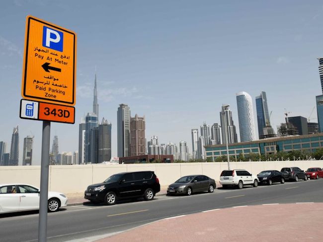 parking Dubai 