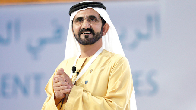 Le Cheikh Mohammed bin Rashid Al Maktoum