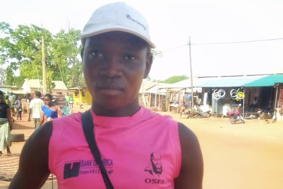 Yani Yato lors du championnat national de Porto Novo 