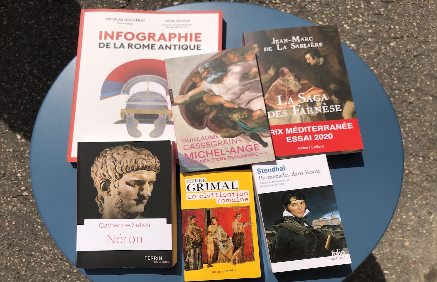 Des livres sur Rome