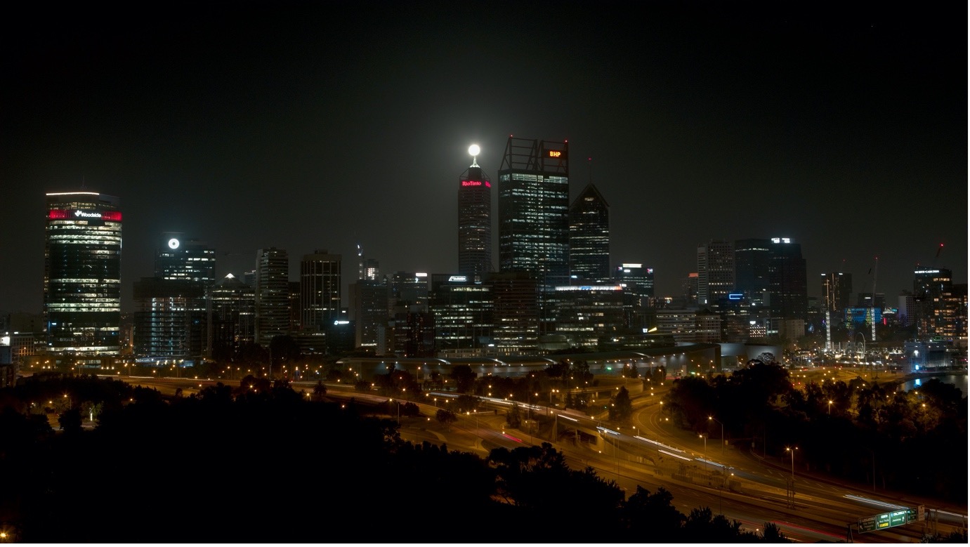 Perth de nuit 