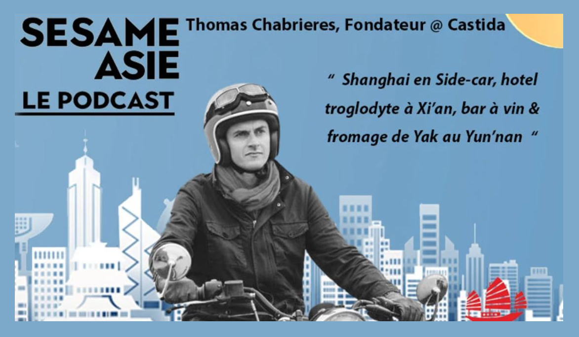 Thomas Chabrieres pour le podcast Sesame Asie