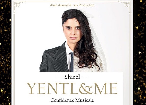 Shirel pour son spectacle Yentl & Me 