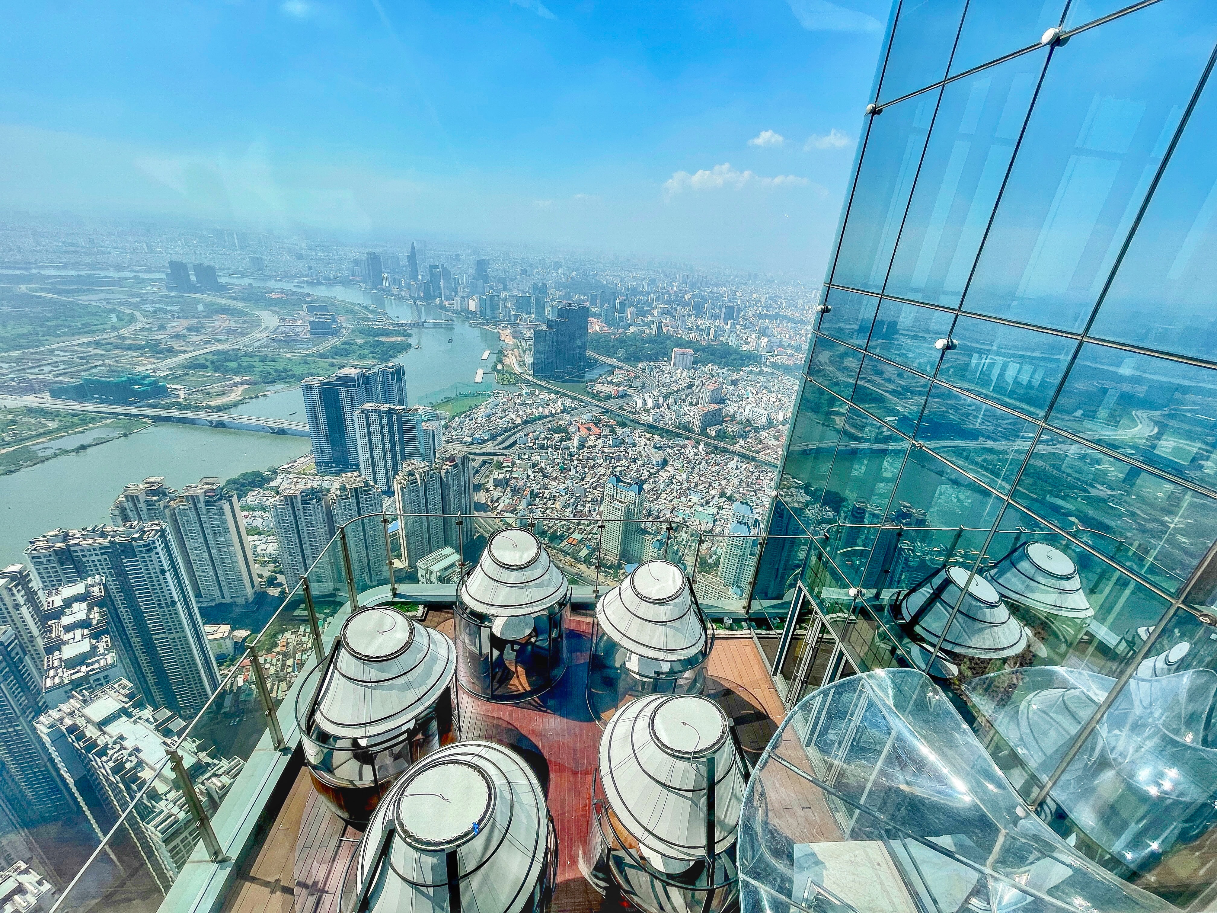 vue depuis gratte ciel ho chi minh