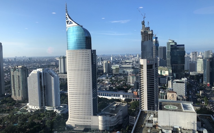 Buildings du centre ville de Jakarta