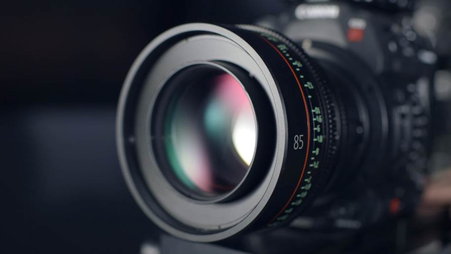 Objectif d'un appareil photo