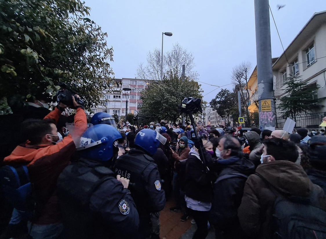 Manifestation à Istanbul