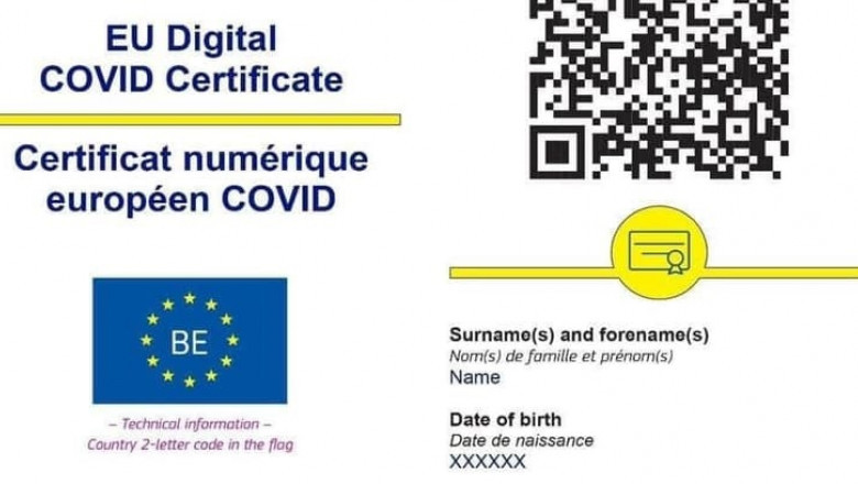 Certificat Covid numérique UE: