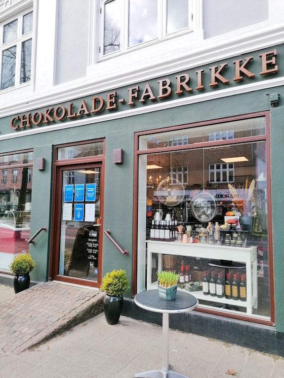 La vitrine de chokolade Fabrikke à Skanderborg dans le Jutland