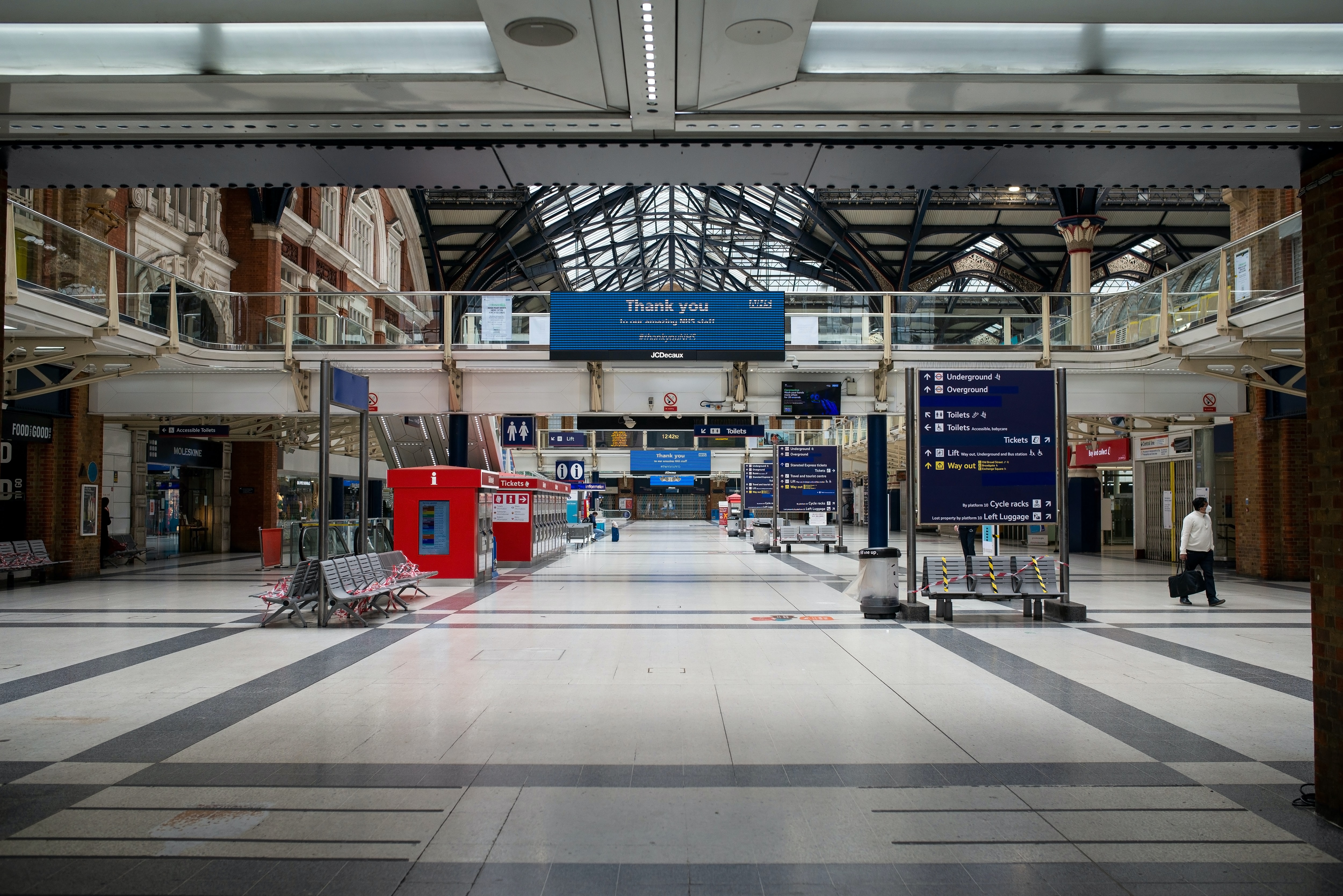 Une gare britannique