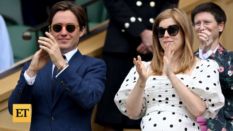 La princesse Beatrice et son mari Edoardo Mapelli Mozzi