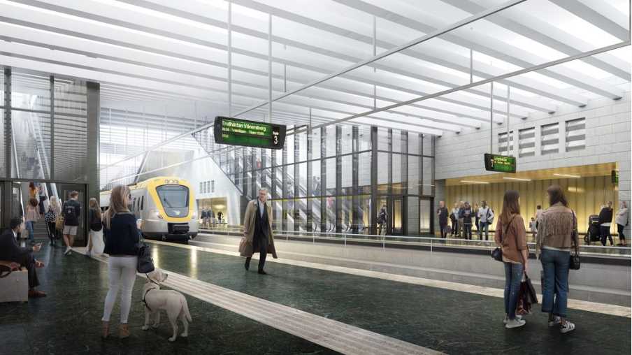 projet västlänken travaux Göteborg suède Sverige