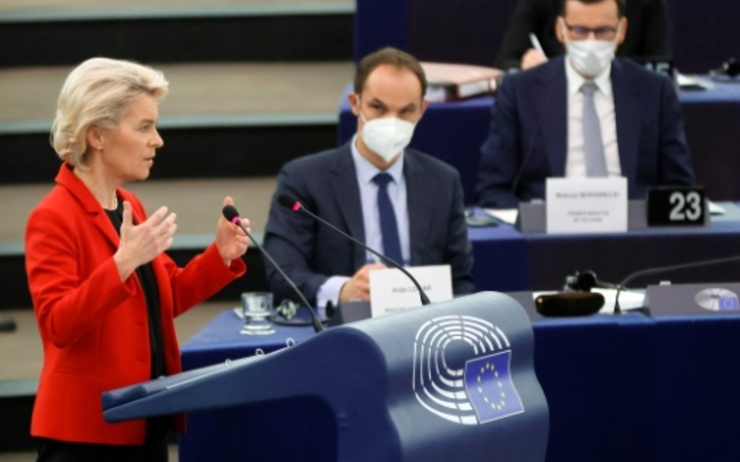 ursula von der leyen ue Varsovie