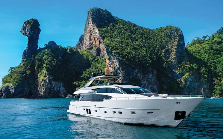 yacht en thaïlande