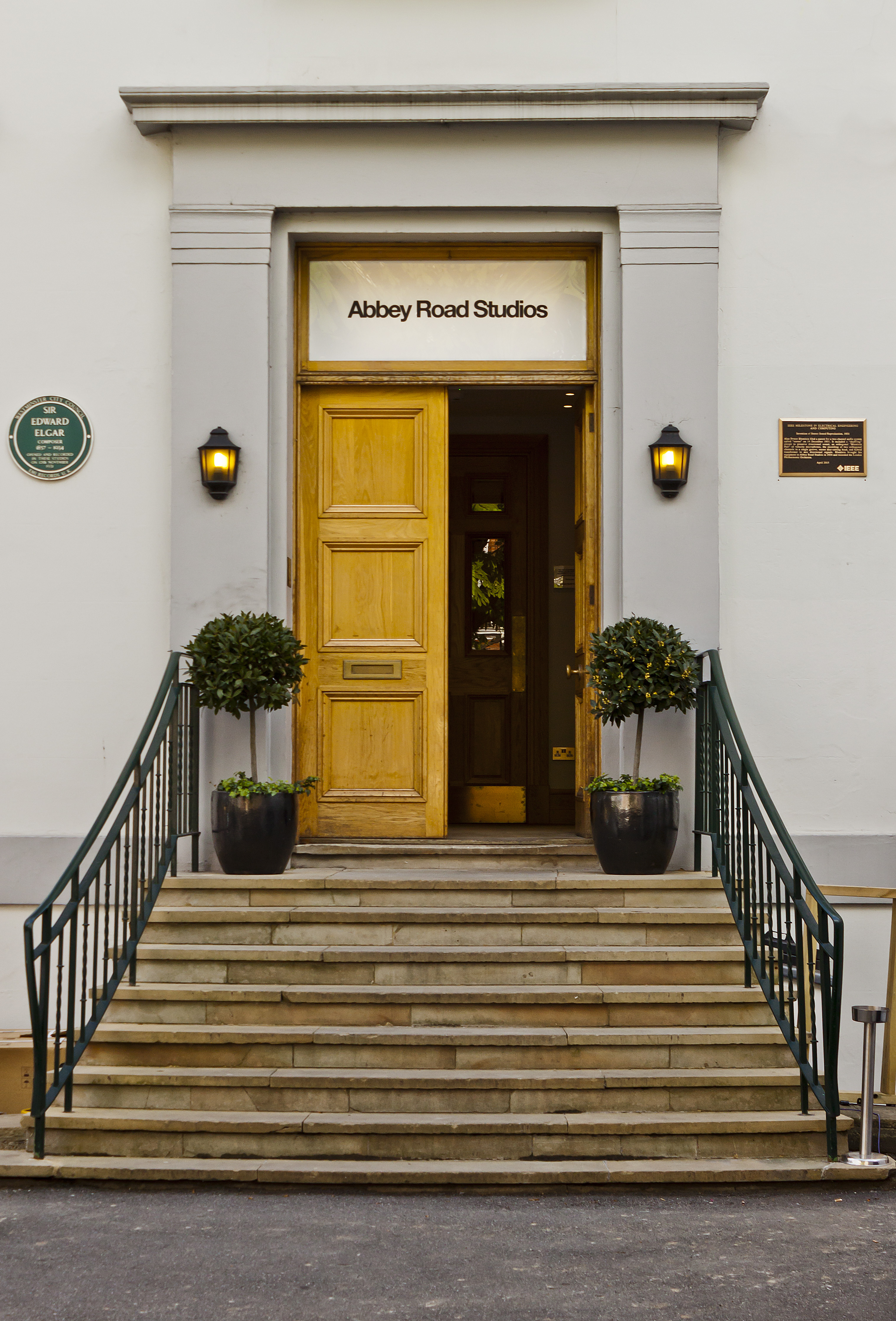 la porte des Abbey road studios