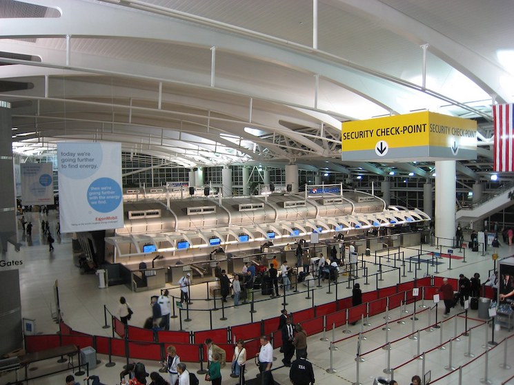 Douane d'un aéroport