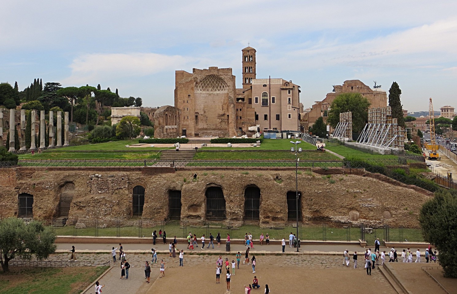 Le temple de Vénus et Rome