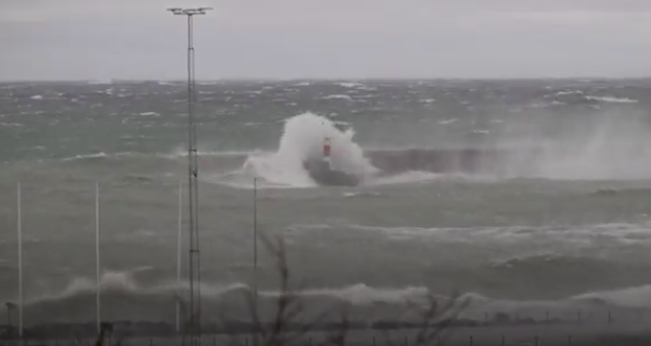 tempête Malik suede Gotland