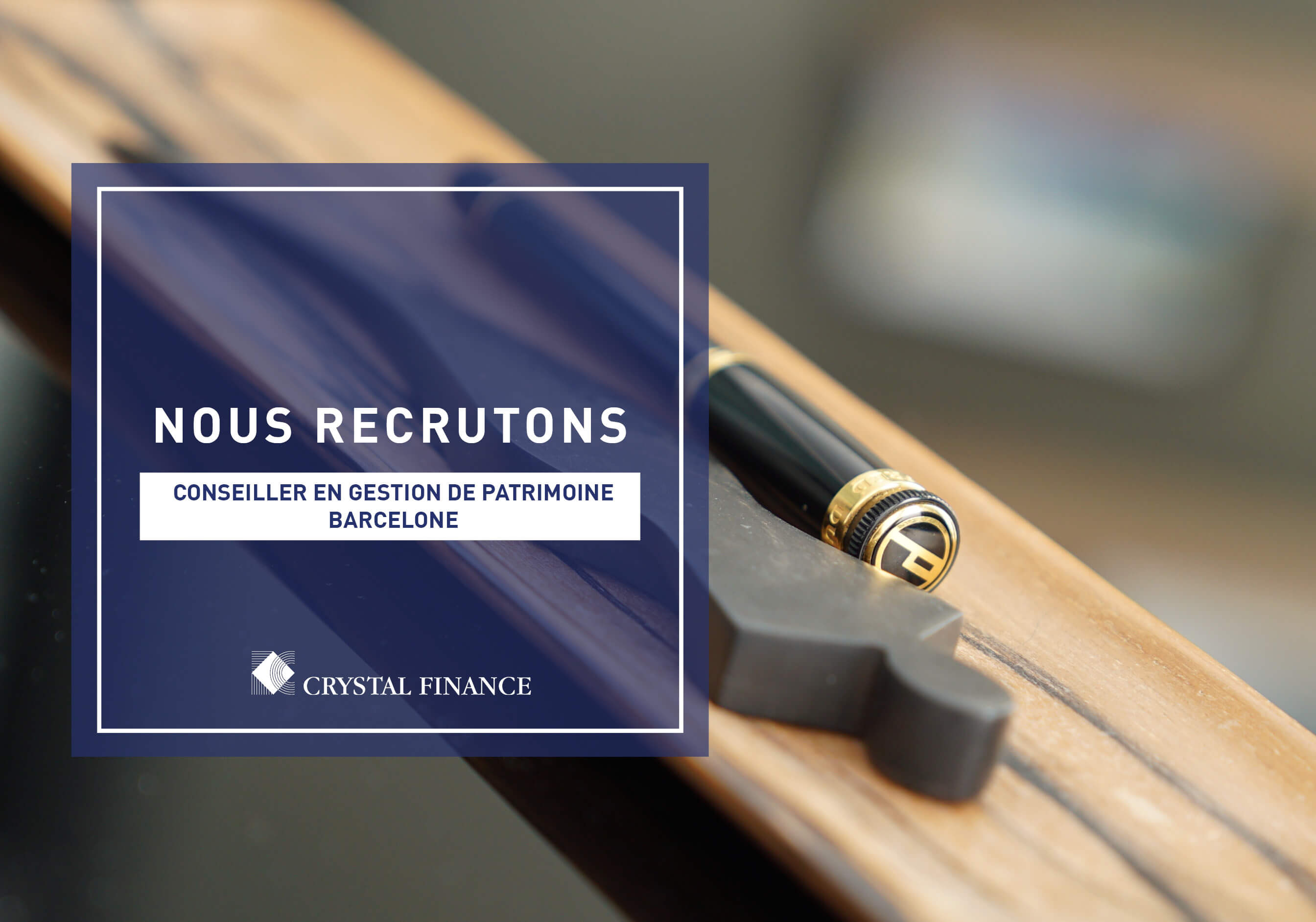 offre emploi barcelone crystal finance