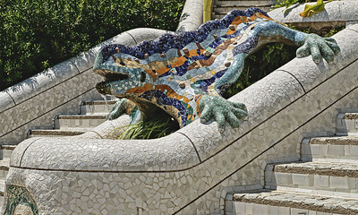 Gaudi, son célèbre lézard