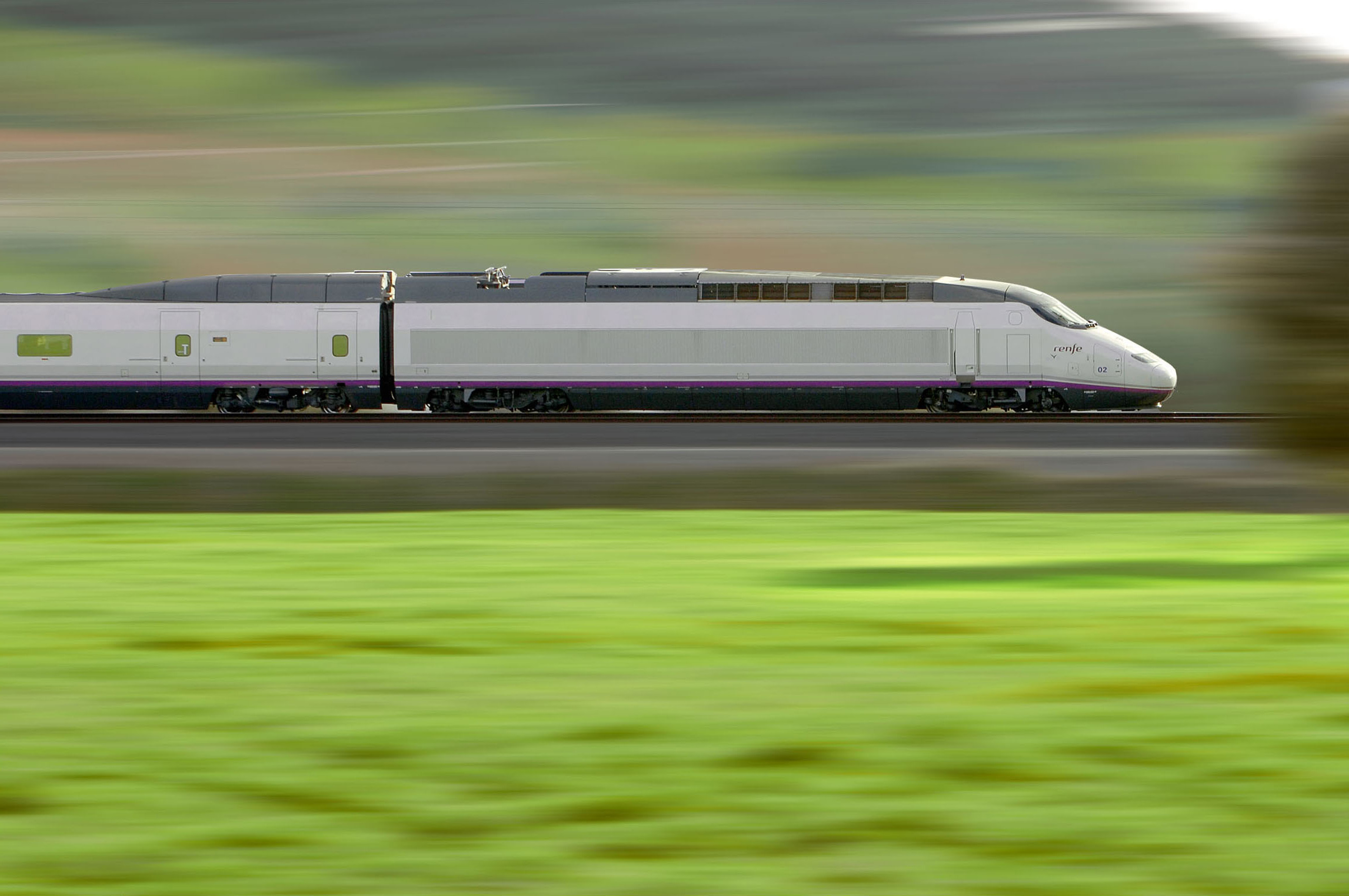 Un TGV de la compagnie SNCF-Renfe en coopération
