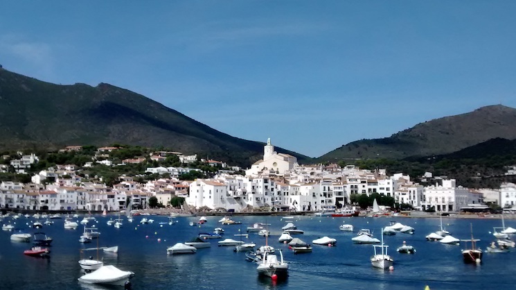 Panorama de Cadaqués, en Catalogne